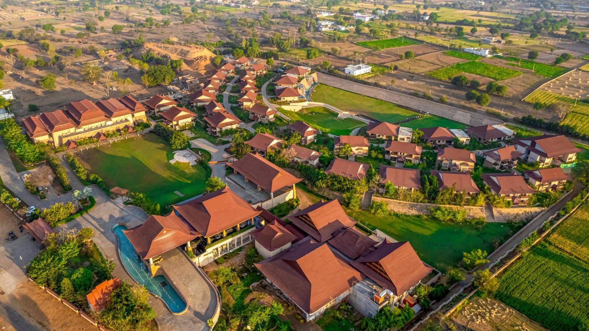 Ananta Spa & Resort Jaipur Ngoại thất bức ảnh